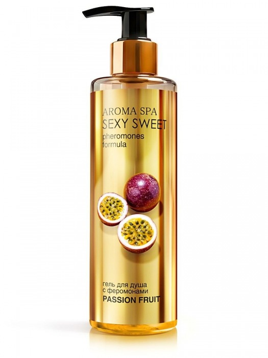 Гель для душа с феромонами и ароматом маракуйи Passion Fruit - 200 мл. -  - Магазин феромонов в Ульяновске