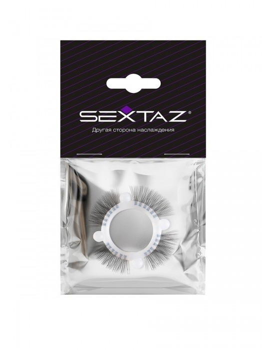 Эластичное кольцо с «ресничками» и 4 шариками - Sextaz - в Ульяновске купить с доставкой