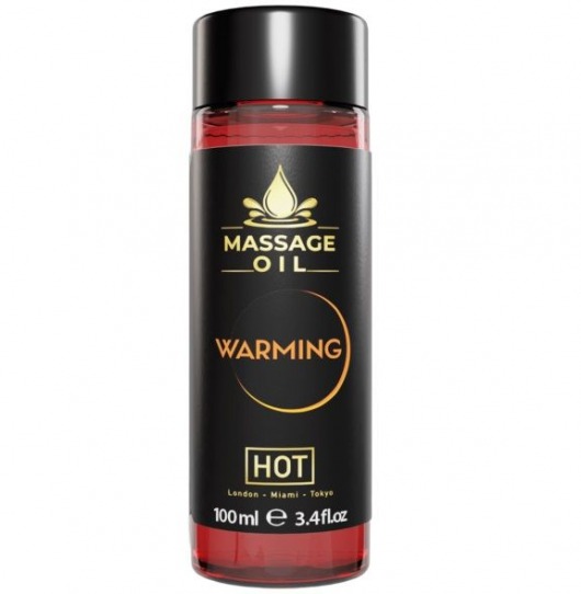Массажное масло с согревающим эффектом Massage Oil Warming - 100 мл. - HOT - купить с доставкой в Ульяновске