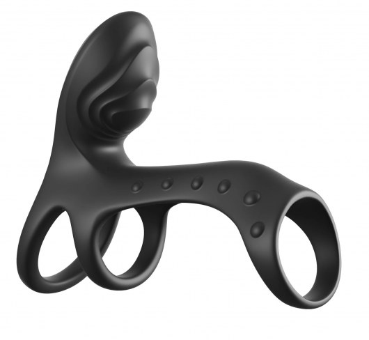 Черная насадка на пенис Ultimate Couples Cage Pro - Pipedream - в Ульяновске купить с доставкой