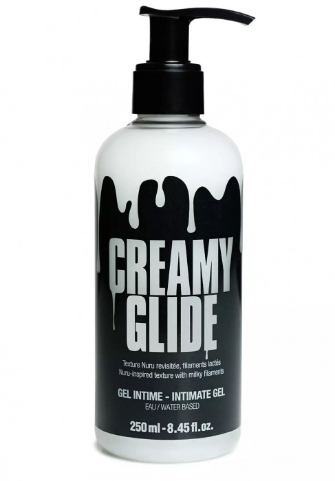 Лубрикант на водной основе Creamy Glide с консистенцией спермы - 250 мл. - Strap-on-me - купить с доставкой в Ульяновске