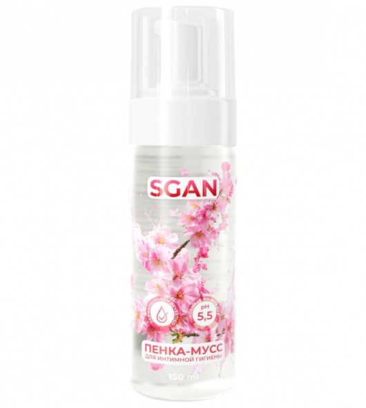 Пенка-мусс для интимной гигиены SGAN с пребиотиками - 150 мл. - SGAN - купить с доставкой в Ульяновске