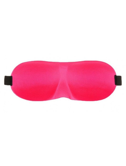 Розовая глухая маска на резинке - Sitabella - купить с доставкой в Ульяновске