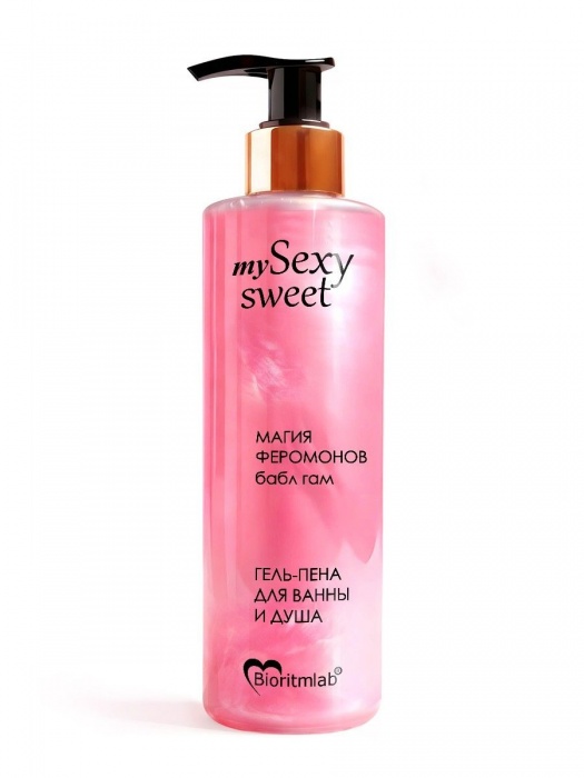 Гель-пена для ванны и душа Sexy Sweet с феромонами и ароматом бабл-гам - 200 мл. -  - Магазин феромонов в Ульяновске