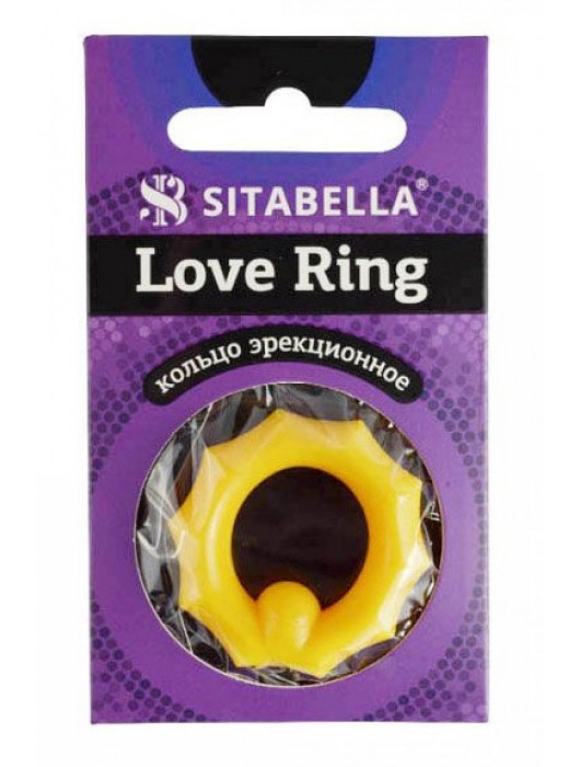 Цветное эрекционное кольцо Love Ring - Sitabella - в Ульяновске купить с доставкой