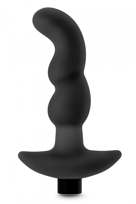 Черный вибромассажер простаты Prostate Massager 03 - 15,2 см. - Blush Novelties - в Ульяновске купить с доставкой