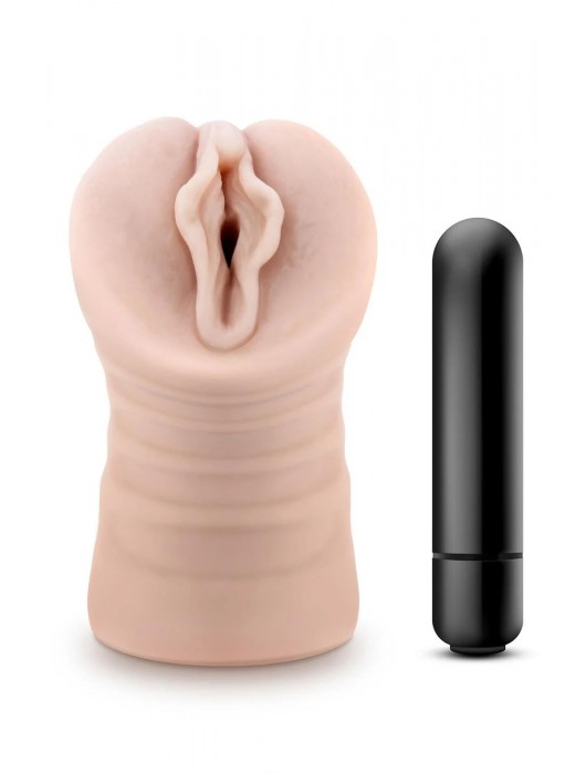 Телесный мастурбатор-вагина Destini - Blush Novelties - в Ульяновске купить с доставкой