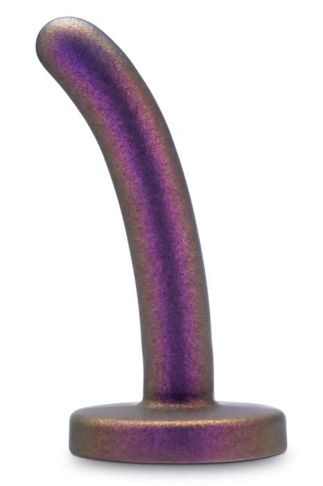 Фиолетовая насадка с гладкой поверхностью Surrender 4.75 Inch Beginner Pegging Dildo - 12 см. - Blush Novelties - купить с доставкой в Ульяновске