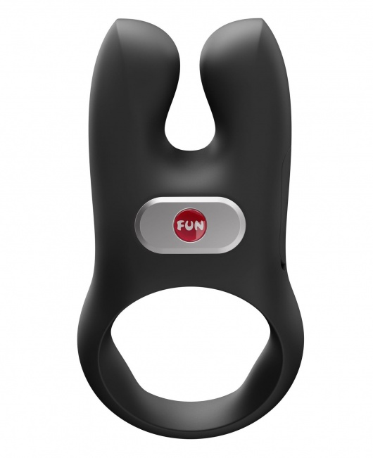 Черное эрекционное виброкольцо Nos - Fun Factory - в Ульяновске купить с доставкой