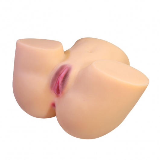 Телесный мастурбатор Liora с 2 любовными тоннелями - Baile - в Ульяновске купить с доставкой