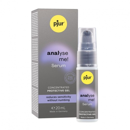 Расслабляющая анальная сыворотка pjur Analyse Me Serum - 20 мл. - Pjur - купить с доставкой в Ульяновске
