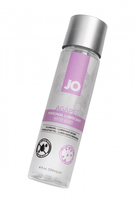 Женский лубрикант на водной основе JO AGAPE LUBRICANT ORIGINAL - 120 мл. - System JO - купить с доставкой в Ульяновске