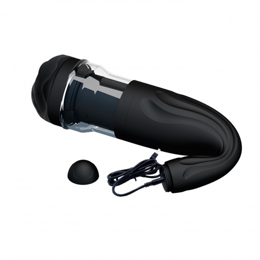 Перезаряжаемый мега-мастурбатор Breton с ротацией и возвратно-поступательным движением - Baile - в Ульяновске купить с доставкой