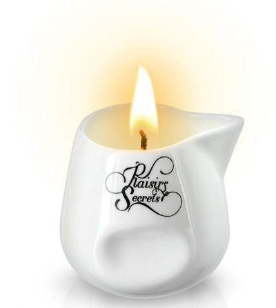 Массажная свеча с ароматом коктейля Космополитан Bougie de Massage Cosmopolitan - 80 мл. - Plaisir Secret - купить с доставкой в Ульяновске