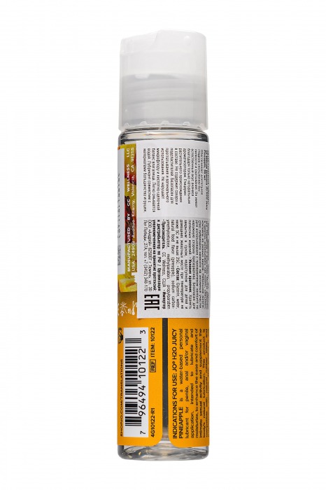 Смазка с ароматом ананаса JO Flavored Juicy Pineapple - 30 мл. - System JO - купить с доставкой в Ульяновске
