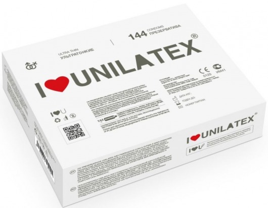 Ультратонкие презервативы Unilatex Ultra Thin - 144 шт. - Unilatex - купить с доставкой в Ульяновске