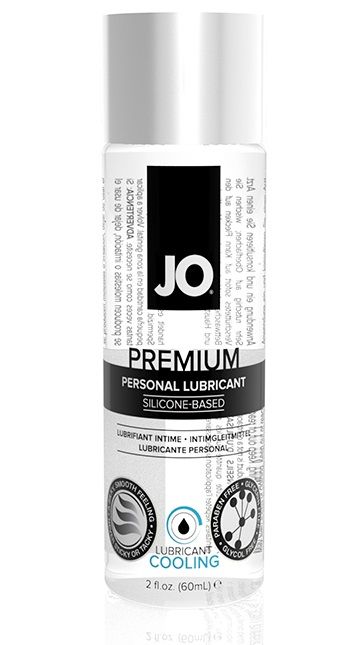 Охлаждающий лубрикант на силиконовой основе JO Personal Premium Lubricant Cooling - 60 мл. - System JO - купить с доставкой в Ульяновске