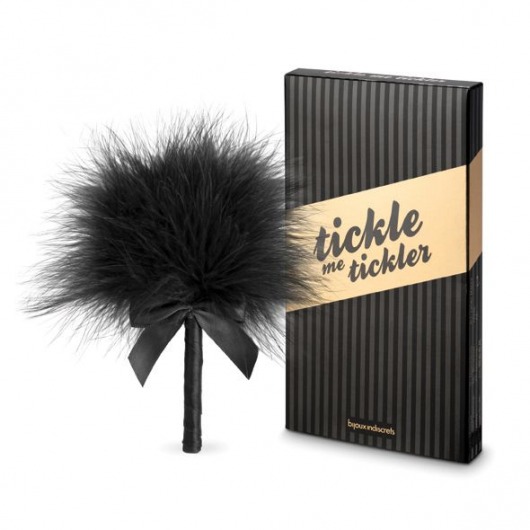 Пуховка для эротических игр Tickle Me Tickler - Bijoux Indiscrets - купить с доставкой в Ульяновске