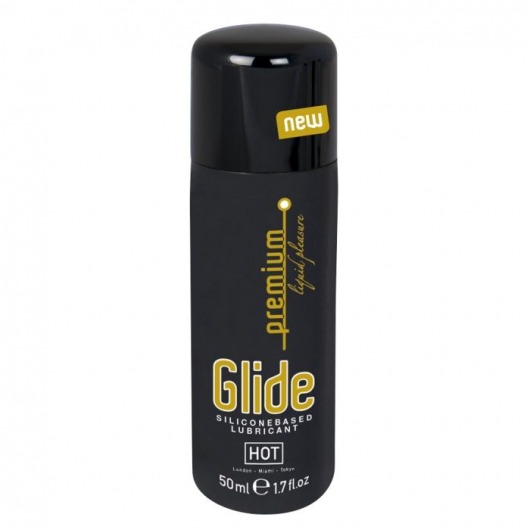 Интимный гель на силиконовой основе Premium Glide - 50 мл. - HOT - купить с доставкой в Ульяновске
