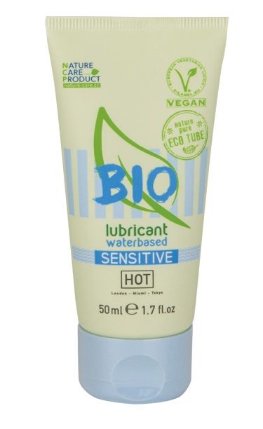 Органический лубрикант для чувствительной кожи Bio Sensitive - 50 мл. - HOT - купить с доставкой в Ульяновске