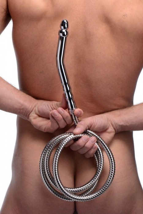 Сопло для анального душа Angled Enema Nozzle - XR Brands - купить с доставкой в Ульяновске