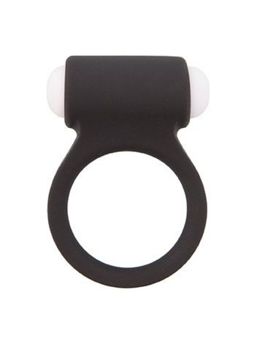 Чёрное эрекционное виброкольцо LIT-UP SILICONE STIMU RING 3 BLACK - Dream Toys - в Ульяновске купить с доставкой