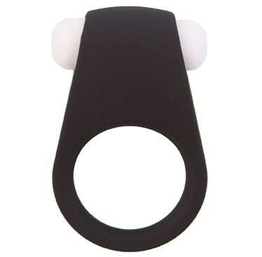 Чёрное эрекционное виброкольцо LIT-UP SILICONE STIMU RING 4 BLACK - Dream Toys - в Ульяновске купить с доставкой