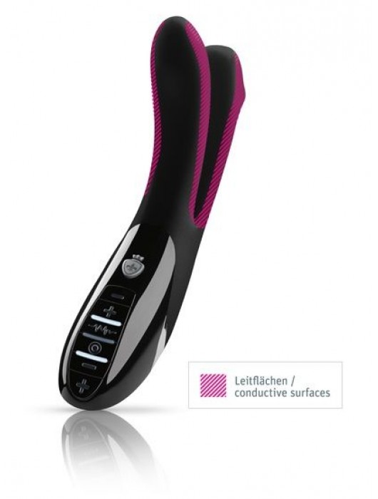 Двойной электростимулятор Tingling Apart - 25 см. - MyStim - купить с доставкой в Ульяновске