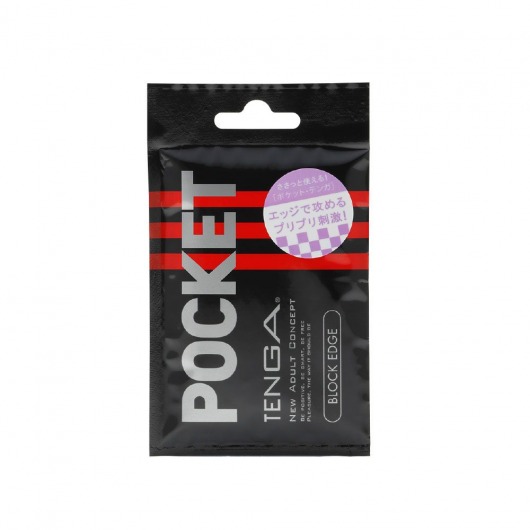 Карманный мастурбатор BLOCK EDGE - Tenga - в Ульяновске купить с доставкой