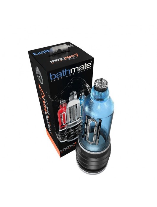Синяя гидропомпа HydroMAX7 Wide Boy - Bathmate - в Ульяновске купить с доставкой