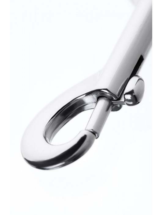 Серебристый двухсторонний карабин TOYFA Metal - ToyFa - купить с доставкой в Ульяновске