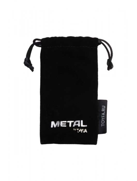 Серебристый двухсторонний карабин TOYFA Metal - ToyFa - купить с доставкой в Ульяновске