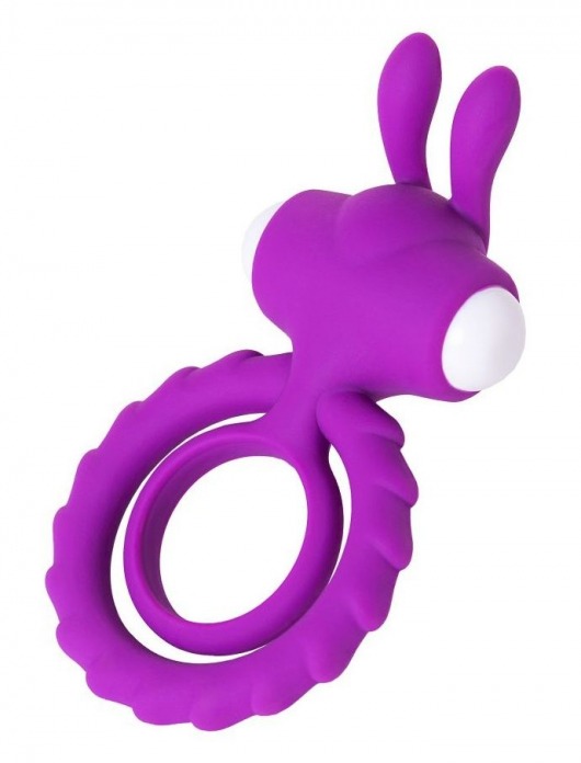 Фиолетовое эрекционное кольцо на пенис JOS  GOOD BUNNY - JOS - в Ульяновске купить с доставкой