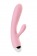 Розовый вибратор-пульсатор с функцией подогрева Milly - 20 см. - JOS