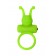 Зеленое эрекционное виброкольцо на пенис Cock Ring - A-toys - в Ульяновске купить с доставкой