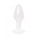 Белая акриловая анальная втулка - 9,5 см. - Toyfa Basic в Ульяновске Белая акриловая анальная втулка - 9,5 см. - Toyfa Basic