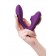 Фиолетовый вибромассажер с двойной стимуляцией Mave - ToyFa