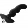 Черная вибропробка для простаты FantASStic Vibrating Prostate Plug - 14,5 см. - Dream Toys - в Ульяновске купить с доставкой