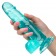 Голубой фаллоимитатор Size Queen 6  - 20,25 см. - California Exotic Novelties