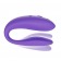 Фиолетовый вибромассажер для пар We-Vibe Sync Go - We-vibe