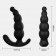 Черный анальный вибромассажер Dipper-RCT - 14,8 см. - S-HANDE в Ульяновске Черный анальный вибромассажер Dipper-RCT - 14,8 см. - S-HANDE