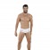 Белые мужские трусы-тонги с сетчатыми вставками Berna Thong - Clever Masculine Underwear купить с доставкой