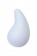 Голубой вибромассажер в форме капли Dew Drop - Satisfyer