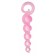 Розовая анальная цепочка из 5 шариков различного диаметра - 25,5 см. - Dream Toys в Ульяновске Розовая анальная цепочка из 5 шариков различного диаметра - 25,5 см. - Dream Toys