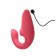 Розовый вибромассажер для двойной стимуляции Womanizer Blend - Womanizer