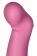 Вибратор Petting Hippo с загнутым кончиком - 22,9 см. - Satisfyer